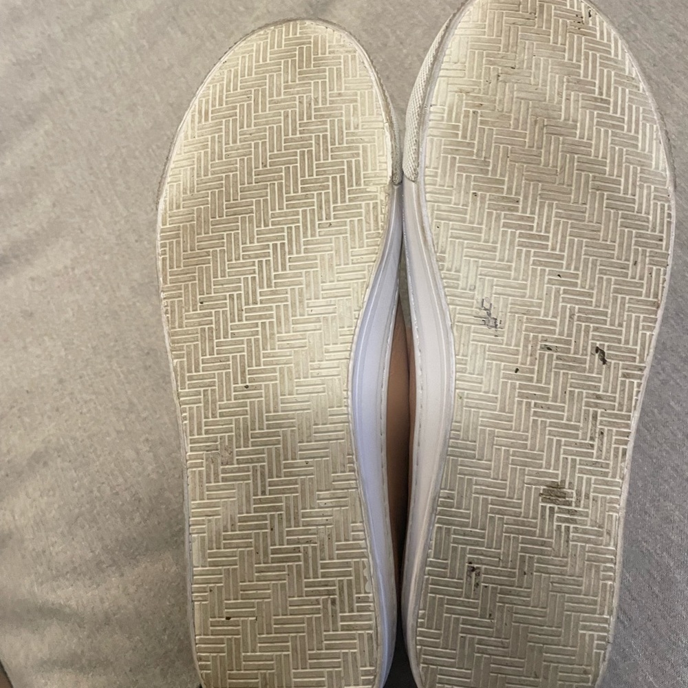Loeffler Randall Nude Leather Sneakers 10.5 - Picture 2 of 3